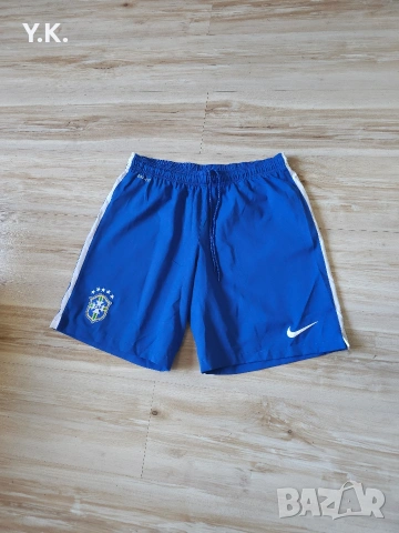 Оригинални мъжки къси гащи Nike Dri-Fit x Brazil National Football Team / Season 14 (Home), снимка 2 - Къси панталони - 54760873