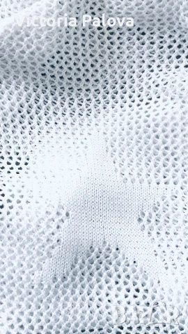 Модерна ажурна блуза органик памук, снимка 11 - Блузи с дълъг ръкав и пуловери - 54019806