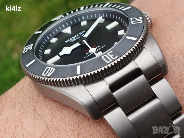 Seestern Automatic Titanium Top homage TUDOR, снимка 2 - Мъжки - 54581486