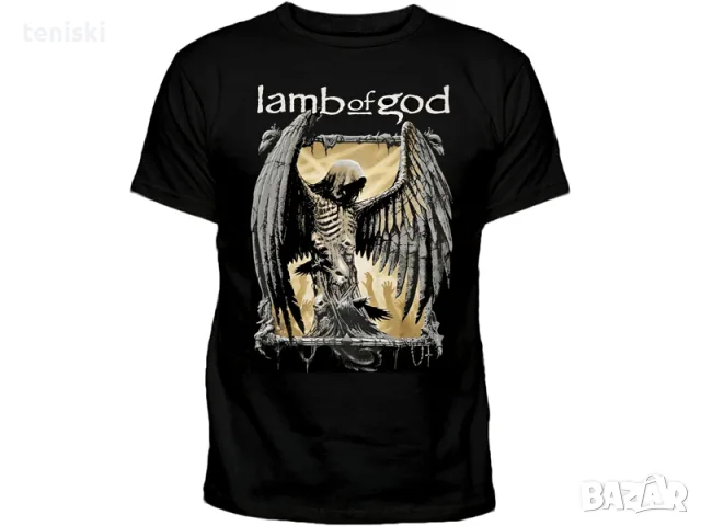 Метъл тениски Лем ъф Год Lamb Of God Всички размери