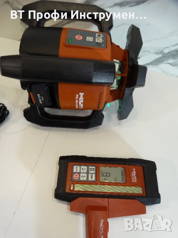 Hilti PR 30 HVSG A12 - Ротационен лазерен нивелир със зелен лъч, снимка 11 - Измервателни инструменти - 54579552
