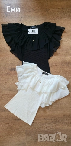 Тениски дамски нови Loewe Louis Vuitton Pinko,Tommy Hilfiger,YSL,Calvin Klein,Chanel , снимка 13 - Тениски - 54638573