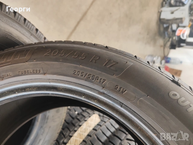 4бр.летни гуми 205/55/17 Michelin, снимка 7 - Гуми и джанти - 54718529