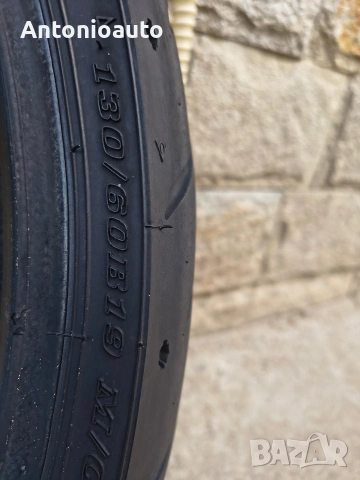 130 60 19 dunlop D408F harley davidson 63H мотоциклет гуми чопър гума, снимка 5 - Гуми и джанти - 55136575
