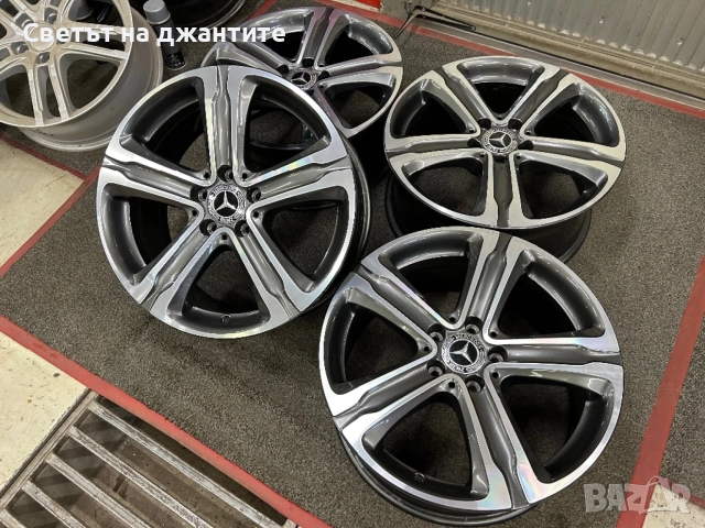 Джанти 18 Оригинални Mercedes GLC S Klass E Klass W211 W212 W213 CLA C Klass GLA GLB Vito , снимка 2 - Гуми и джанти - 54912978
