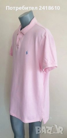 POLO Ralph Lauren Pique Cotton Slim Fit Mens Size 2XL НОВО!ОРИГИНАЛ! Мъжка Тениска!, снимка 3 - Тениски - 54424204