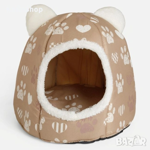 Къщичка за котки, легло за котки - 43 x 43 x 38 см., снимка 2 - Други стоки за животни - 54879042