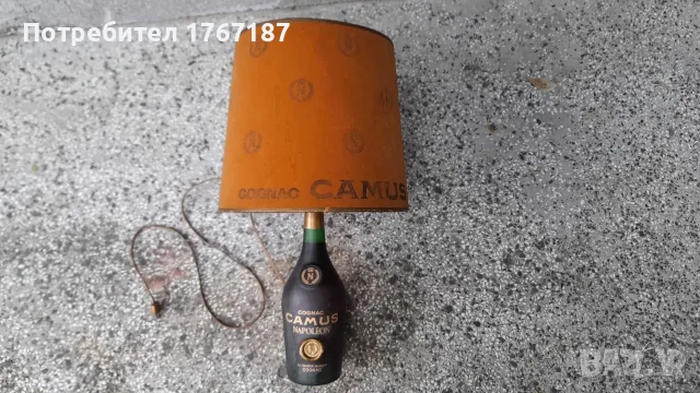 Оригинална настолна лампа бутилка, снимка 5 - Настолни лампи - 55681575