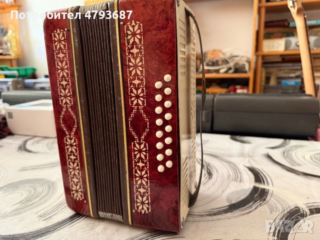 Руски хармоника БАЯН, снимка 4 - Антикварни и старинни предмети - 54584999