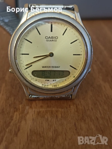 Casio AQ-226 Vintage  745 | Аналогово-цифров часовник, снимка 8 - Мъжки - 55212245