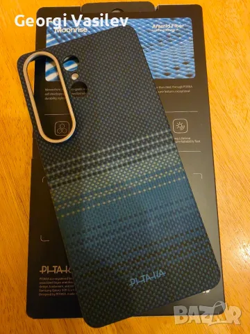 Калъф Pitaka Ultra-Slim Edge Aramida за Samsung S26 Ultra Moonrise, снимка 2 - Калъфи, кейсове - 55601684