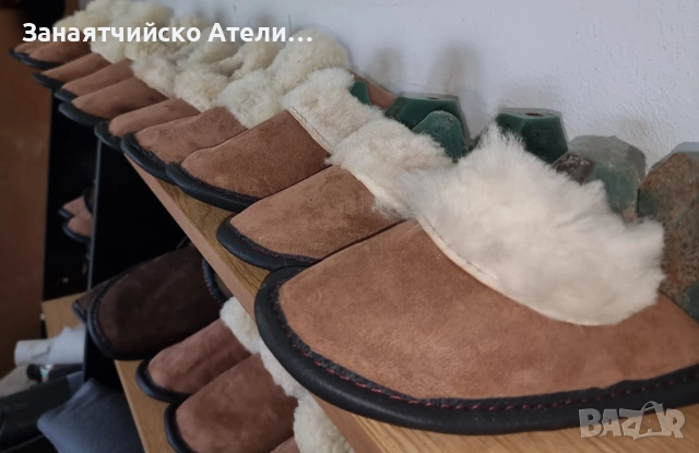 Чехли от Агнешка Кожа с Пух, снимка 12 - Дамски ботуши - 54382184
