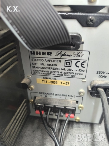 Uher reference one , снимка 8 - Ресийвъри, усилватели, смесителни пултове - 54480459