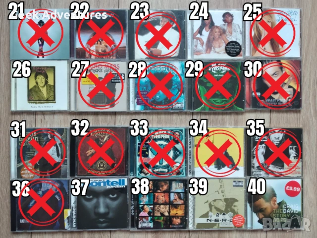 Pop и R&B Music Albums CDs Оригинални Поп РнБ Музикални Дискове, снимка 3 - CD дискове - 48890350