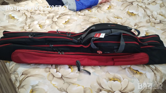 Троен калъф Delphin 145см., снимка 4 - Въдици - 52187660