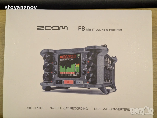 Аудио рекордер Zoom F6