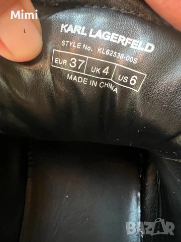 Karl Lagerfeld сникърси, снимка 4 - Маратонки - 53576705