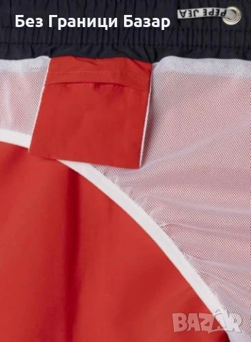 Нови плувни Pepe Jeans момчешки бански шорти 10 години с джоб полиестер лого, снимка 3 - Други - 54478789