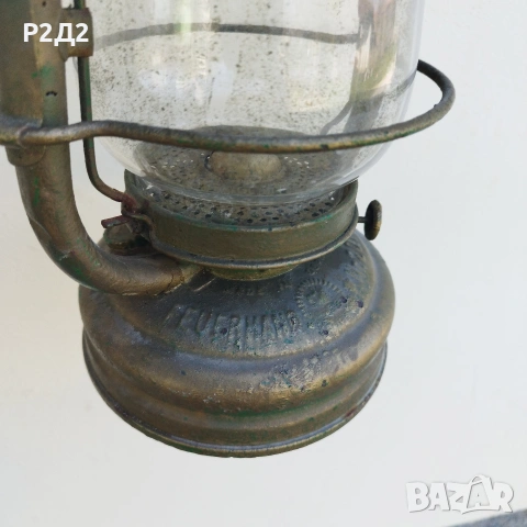 стар германски газен фенер Фюерханд 201, снимка 4 - Антикварни и старинни предмети - 53970435