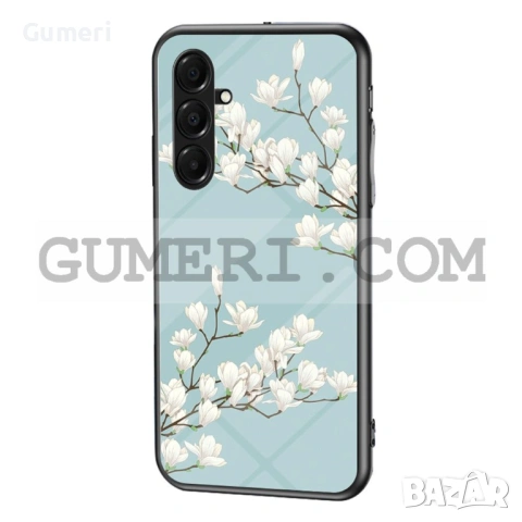 Хибриден Гръб с Цветя за Samsung Galaxy A17, снимка 4 - Калъфи, кейсове - 35886705