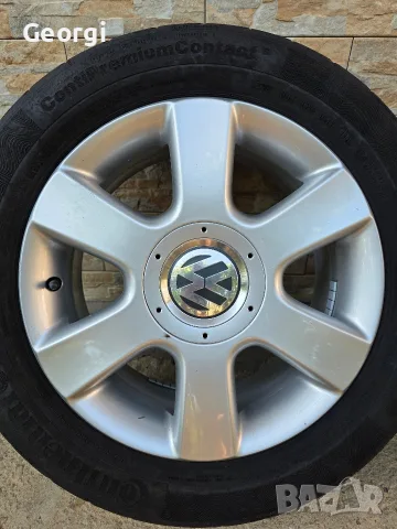 Продавам ОРИГИНАЛНИ Джанти 16 ' цола 5x100 VW Bora Golf Audi a3 Leon 6,5J ET50 Внос от Германия, снимка 4 - Гуми и джанти - 55468391