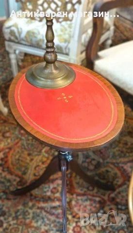 Антикварна холна маса, снимка 2 - Маси - 54342124