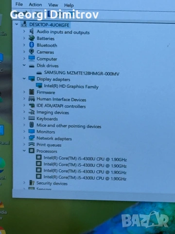 Microsoft Surface Pro 3 i5-4300U/4RAM/128SSD/Intel HD Graphics/2K QHD Touch, снимка 4 - Лаптопи за дома - 54984432