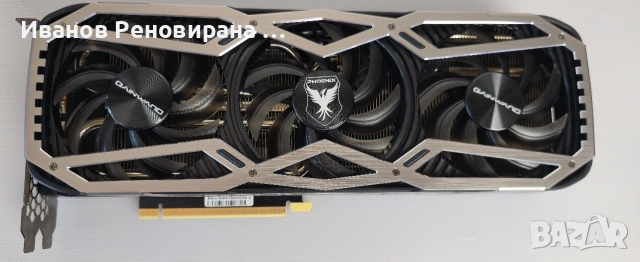 Видео карта Gainward Phoenix RTX 3080 10GB GDDR6X Nvidia GeForce, снимка 3 - Видеокарти - 54884061