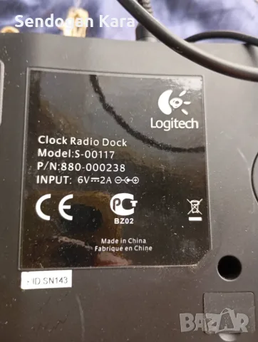 Logitech S 00117 – Радиочасовник и докинг станция за iPod/iPhone, снимка 4 - Декове - 52592944