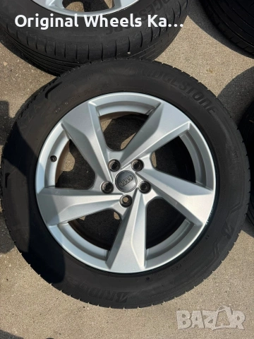 Оригинални джанти с гуми за Audi / Ауди Q3 18" 5x112, снимка 5 - Гуми и джанти - 54973472