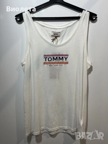 Дамски потничета Tommy Hilfiger , снимка 4 - Тениски - 55558561