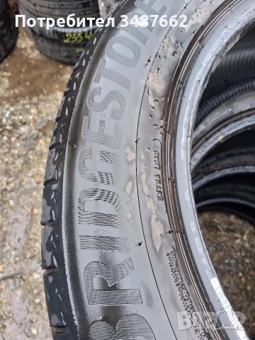 255 55 19 BRIDGESTONE 4броя летни дот 2022г , снимка 4 - Гуми и джанти - 54065975