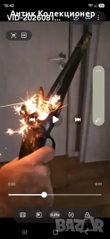 Османски / балкански кремъчен пистолет с италианска цев, XVIII век, снимка 10 - Антикварни и старинни предмети - 55665831