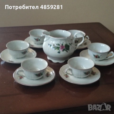 Порцеланов сервиз за кафе