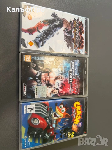 Продавам игри за PlayStation конзола PSP