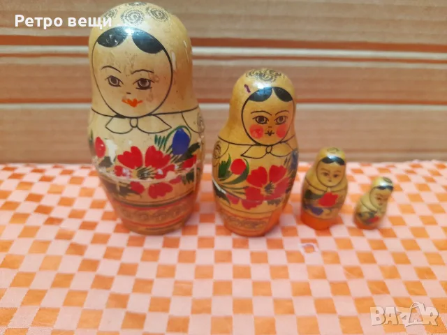 Стари матрьошки., снимка 2 - Други ценни предмети - 55579470