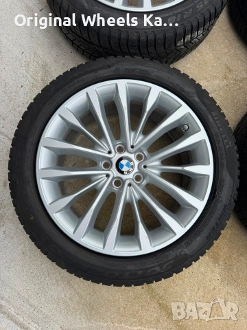 Оригинални джанти с зимни гуми Style 632 Bmw / Бмв G30 G31 18" 5x112 , снимка 2 - Гуми и джанти - 54973497