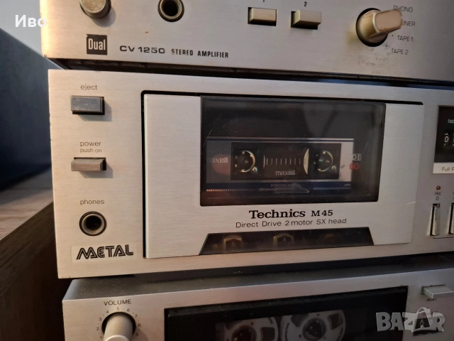 Sony K770 es, techniks M45, Denon-drm800, BASF, снимка 3 - Декове - 55015853