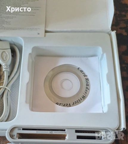 четец за карти, снимка 2 - Външни хард дискове - 13335076