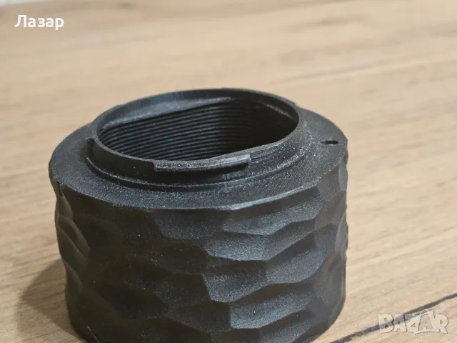 3D принтирана макро удължителна тръба Sony E/FE байонет, снимка 2 - Обективи и филтри - 55693990