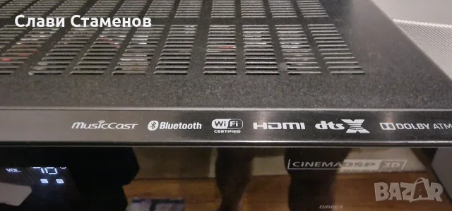 Yamaha RX-V581 (Dolby Atmos, DTS:X, 4K HDR, MusicCast), снимка 6 - Ресийвъри, усилватели, смесителни пултове - 55624116
