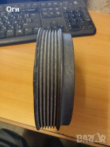 Демпферна шайба колянов вал за Голф 4 , Ауди А3 , Леон и Октавия 1.9 TDI 038105243, снимка 2 - Части - 54201502