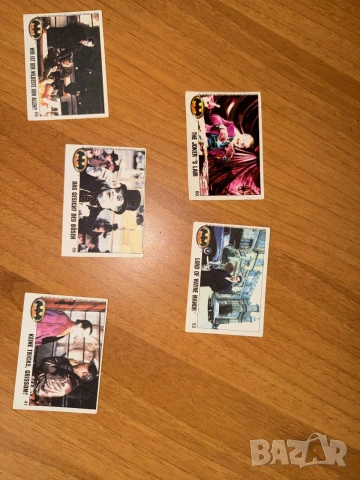 BATMAN CARDS 1989 , снимка 5 - Колекции - 54989056