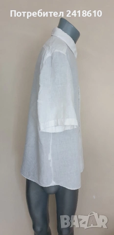 Hugo Boss Relegant_6 Len Regular Fit Mens Size M / XL НОВО! ОРИГИНАЛ! Мъжки Ленени Ризи., снимка 9 - Ризи - 54822034