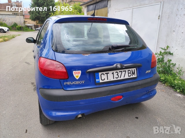 Пежо 206 1.1 бензин, снимка 7 - Автомобили и джипове - 54412569