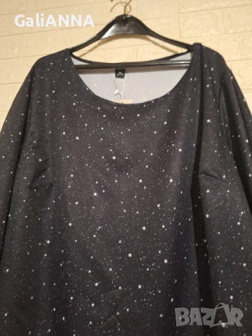 НОВА СТАХОТНА ТУНИКА ЕФИРЕН ПЛАТ 3XL, снимка 3 - Туники - 54813443