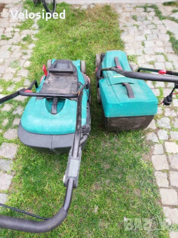 Електрическа косачка BOSCH ROTAK, снимка 4 - Градинска техника - 54101161