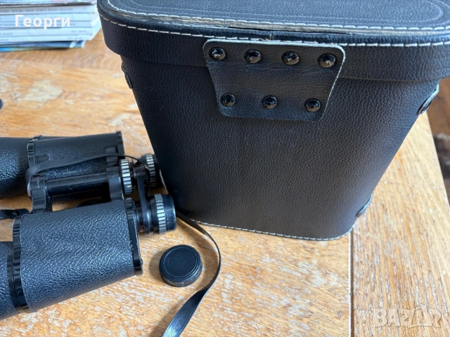 Бинокъл Hanimex 10x50, снимка 3 - Екипировка - 54243547