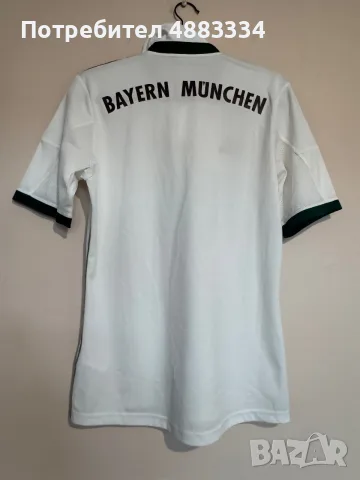 BAYERN MÜNICH 2013 2014 AWAY FOOTBALL SHIRT SOCCER JERSEY ADIDAS Z25686., снимка 4 - Тениски - 55325133
