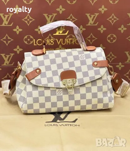 Louis Vuitton Нова Дамска Кожена Чанта Луи Витон 